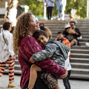 Visitors love to dance at Friday Nights at OMCA with Off the Grid.