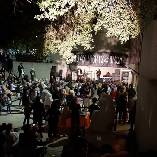 Live music and dancing