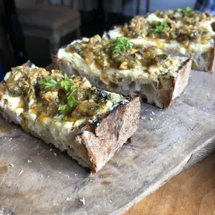 Mussel Toast