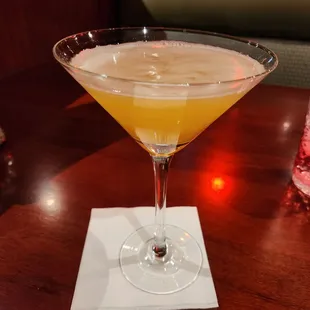 Peach Sake-tini It's Christmas and I don't have power at home