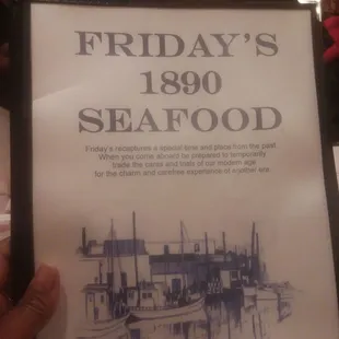 I hear this is the place to get food seafood!