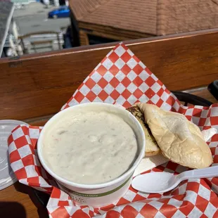 Salmon Clam Chowder