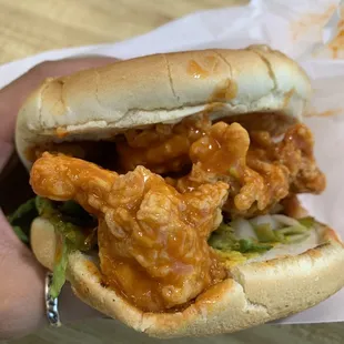 Buffalo chicken sandwich