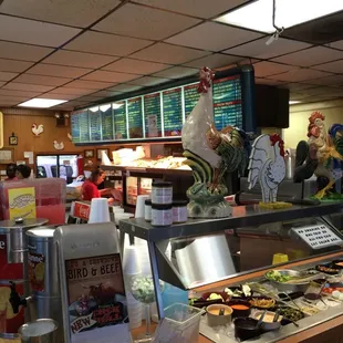 sushi and sashimi, interior