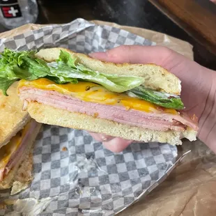 The garlic pepenero ham is *chef&apos;s kiss*