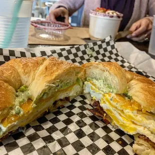 Brick Girl Breakfast Sandwich