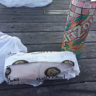burritos and wraps, outside