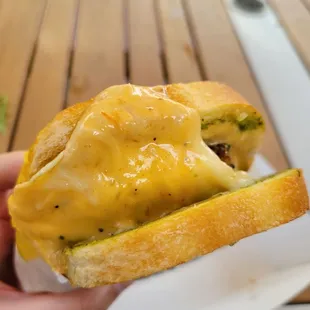 Yoko Ono - added aardvark aioli &amp; cheese
