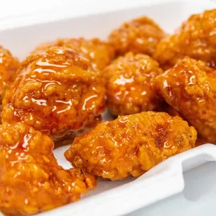 bonless wings w sweet chilli
