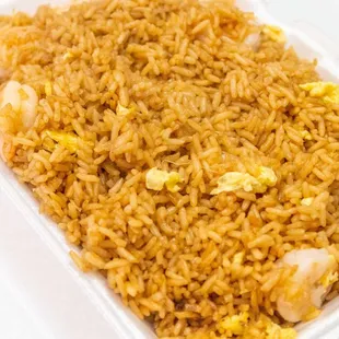 shrimp fried rice w egg