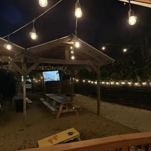 sushi and sashimi, outside