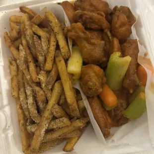 Memphis bold and parm fries.