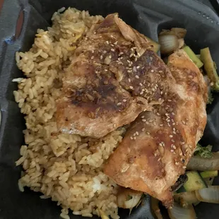 Hibachi Salmon