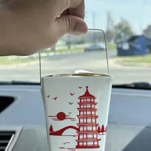 sushi and sashimi, outside