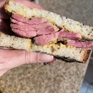 Pastrami sandwich