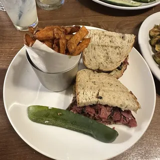 Handcut Pastrami on Rye