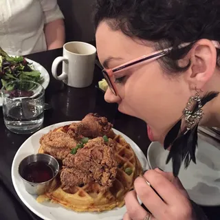 Fried Chicken and Waffle