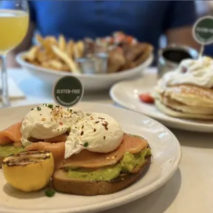 Lemon Ricotta Pancakes  Avocado Toast