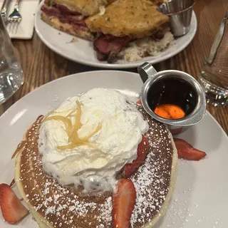 Lemon Ricotta Pancakes (GF)