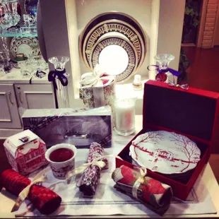 It's beginning to look alot like Christmas! We have plenty of hostess gifts and stocking stuffers for the Holiday season!