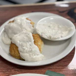 Biscuits and gravy