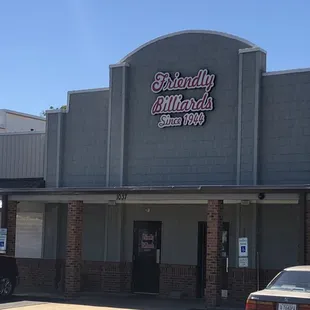 the front of a restaurant