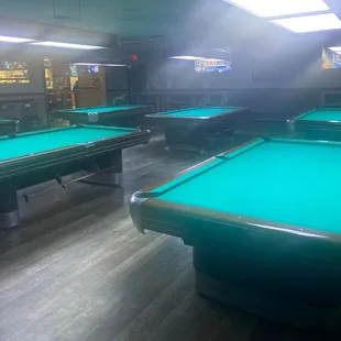 Pool tables