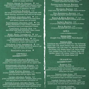 New Food Menu - Page 2