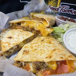 Beef Quesadillas