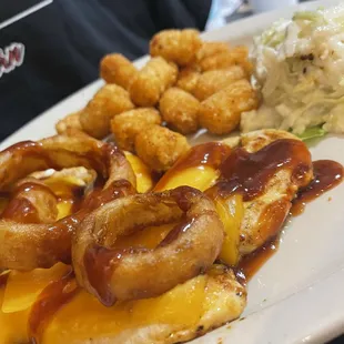 BBQ Cheddar Chicken Dinner