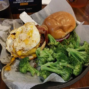 Hangover Burger, delicious as always!