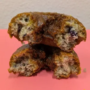 @endoedibles on Instagram 08/23/24  Blueberry Cake Donut