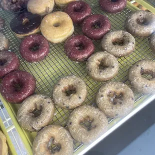 Doughnuts (Blueberry Cake, Red Velvet Cake, Glaze, Chocolate, etc.)