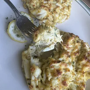 Crab cakes are amazing