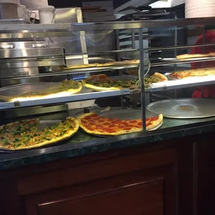 interior, pizza