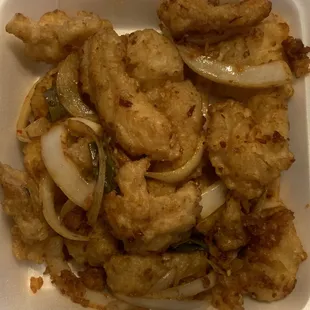 Spicy Salted Fish Fillet; IG: @katzlundell