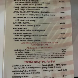 Menu Page 3 of 4