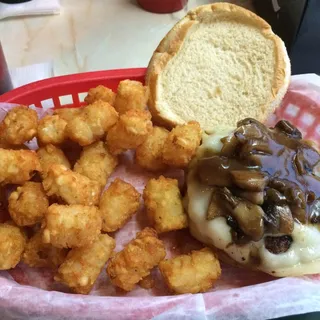 Mushroom Swiss Burger