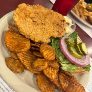 Pork Tenderloin Sandwich