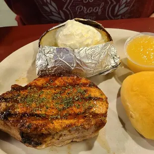 Chargrilled Pork Chop