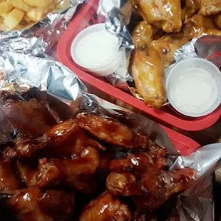 fried chicken wings, poultry, bbq chicken, chicken, chicken wings, food, chicken wings and fried chicken, fried chicken, bbq wings