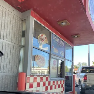 Drive thru window
