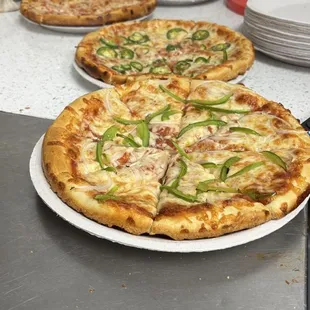 10 inch personal style pizzas