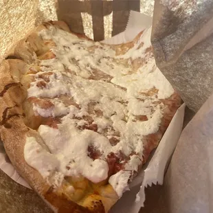 First time, 2 slice deal.