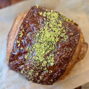 Pistachio croissant