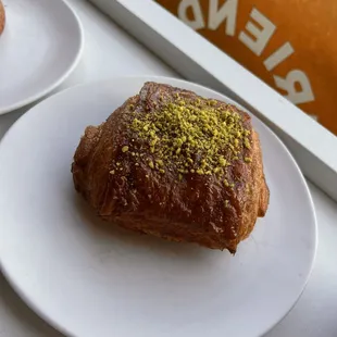 Pistachio croissant