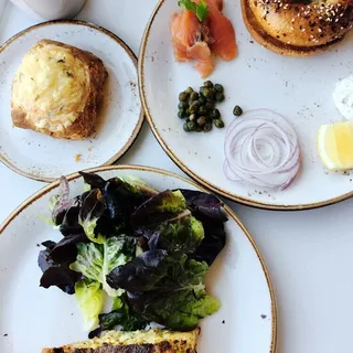 Bagel & Ale-Cured Salmon