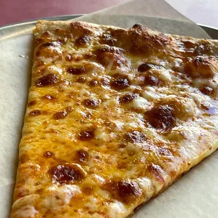 The pizza is really good