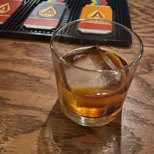 Barrel-aged old fashioned