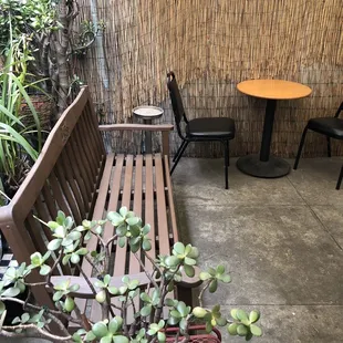 Patio seating